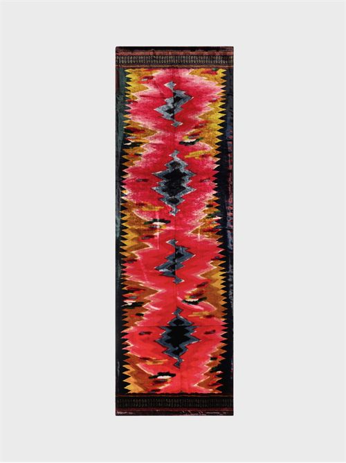 Viscose and silk scarf with zigzag motif PIERRE-LOUIS MASCIA | 065X200519071